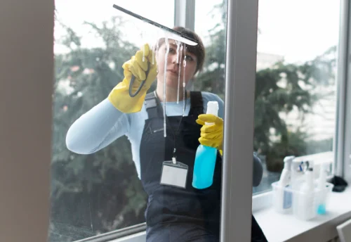 Nettoyage de vitres intérieures et extérieures à Chilhac